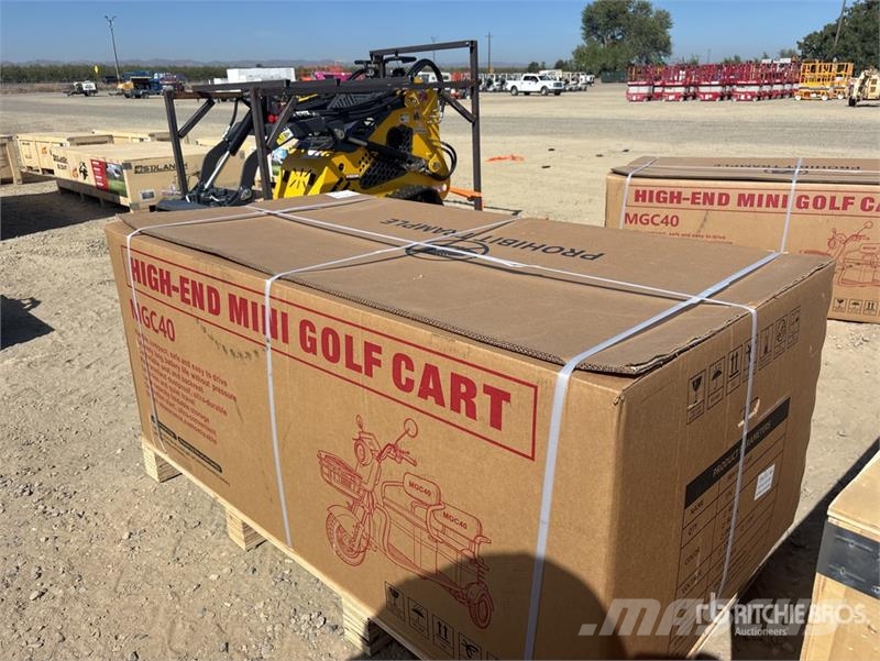 MGC40-RED 3 TT E-Trike Mini Golf Cart (Unused) Гольф-мобілі