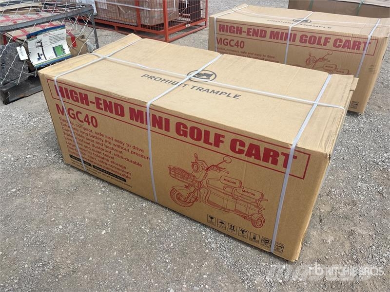 MGC40-RED 3 TT E-Trike Mini Scooter (Unused) Квадроциклы