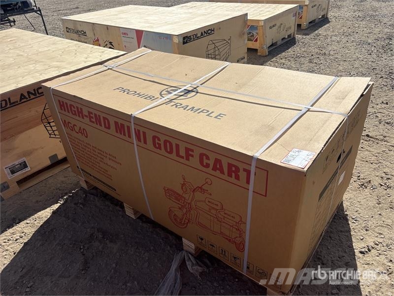 MGC40-RED 3 TT E-Trike Mini Golf Cart (Unused) Гольф-мобілі
