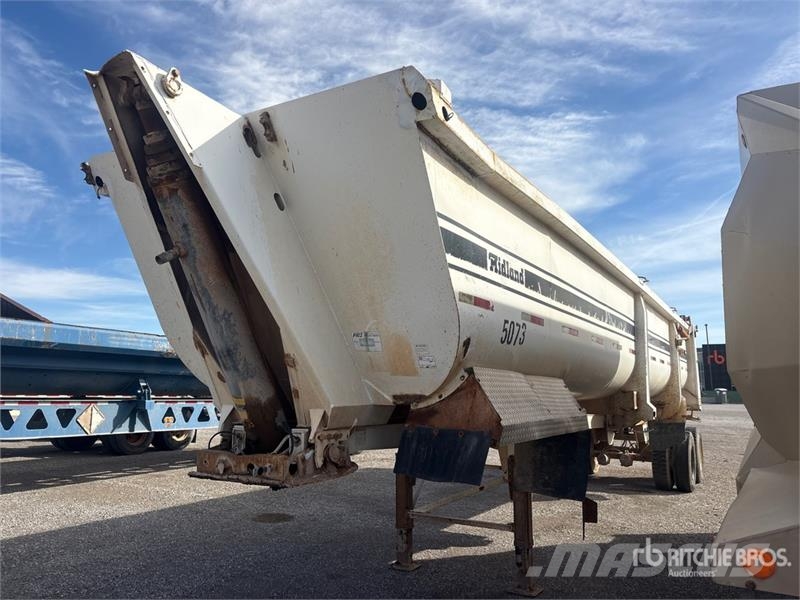 Midland MG37SK2300 37 ft T/A End Dump Trailer Remorque benne