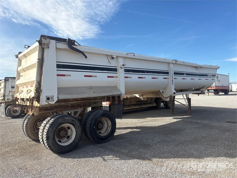 Midland MG37SK2300 37 ft T/A End Dump Trailer Remorque benne