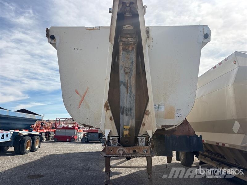 Midland MG37SK2300 37 ft T/A End Dump Trailer Remorque benne
