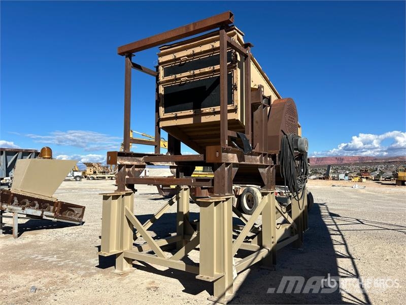 Midwestern Industries MEV 510-2 Skid-Mounted High-Frequency S Screeners