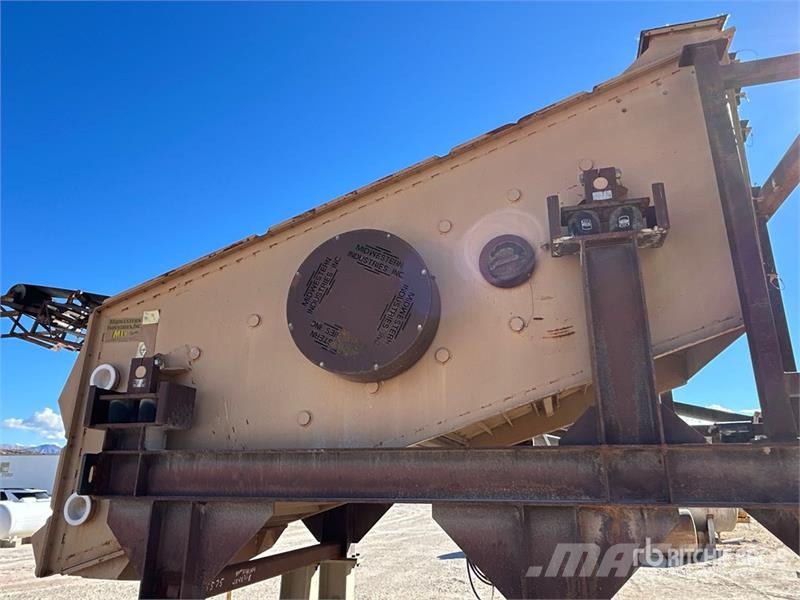 Midwestern Industries MEV 510-2 Skid-Mounted High-Frequency S Screeners