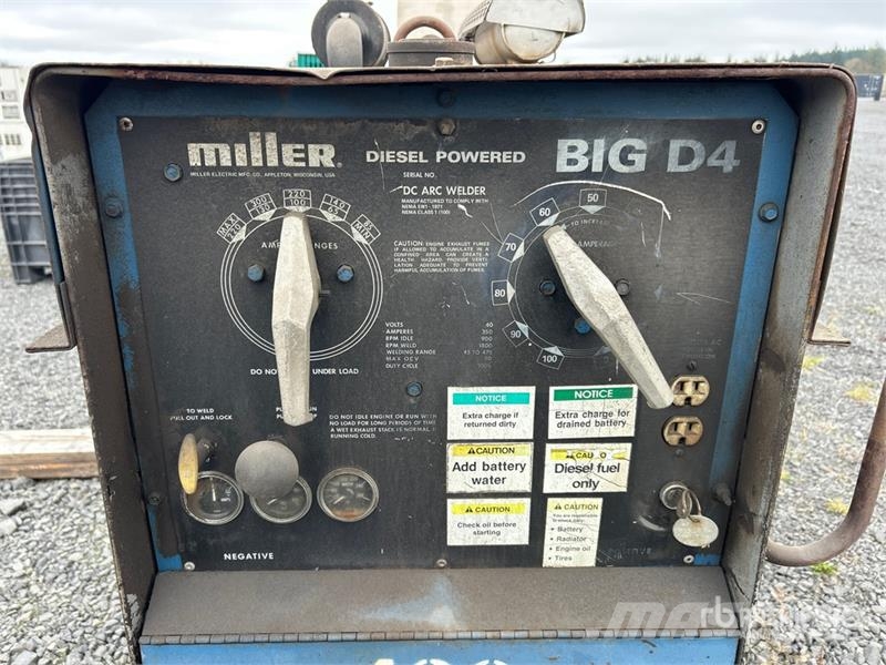 Miller 220 A Skid-Mounted Stick Engine Driven Welder Varilni instrumenti