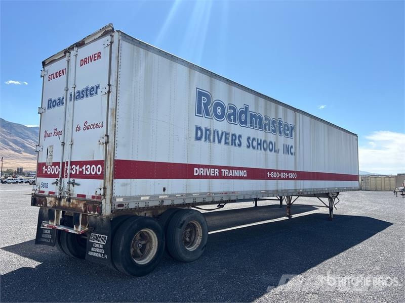 Miller 45 ft x 102 in T/A Van Trailer Kapali kasa treylerler