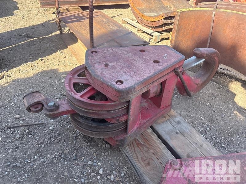 Miller 58 in 70 ton 4 Sheave Load Block Accessoires et pièces pour grue