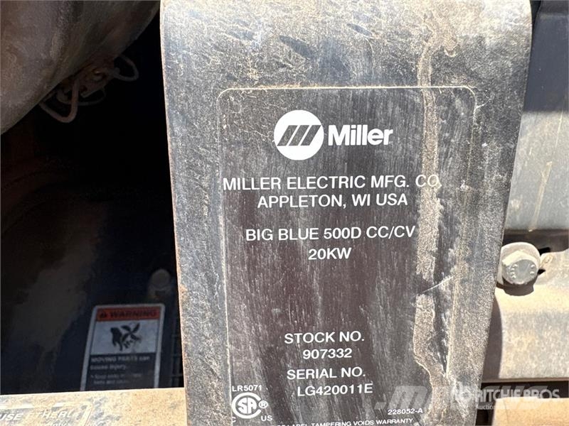 Miller Big Blue 40 A Mobile Multi-Process Engine Driven W 용접기