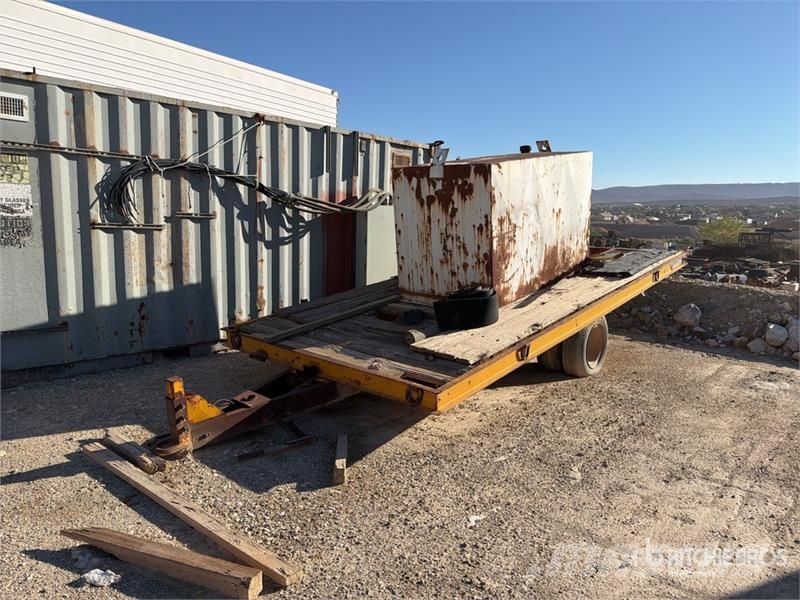 Miller J 16000 lb 18 ft S/A Tilt Deck Trailer Dieplader