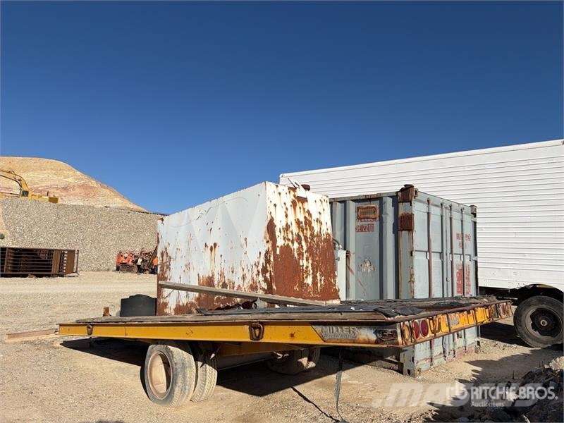Miller J S/A Tilt Deck Trailer Tieflader