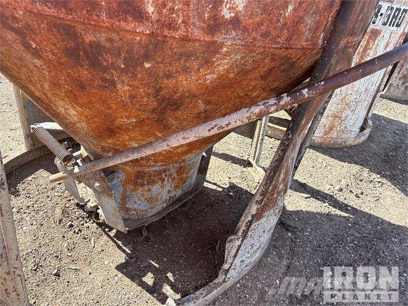 Miller of (3) Miller Concrete Bucket Zubehör