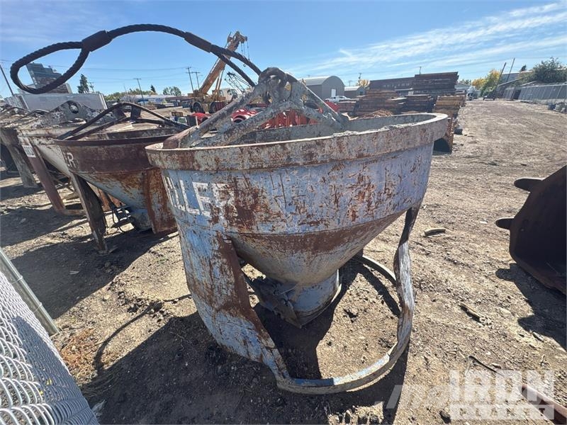 Miller of (3) Miller Concrete Bucket Zubehör