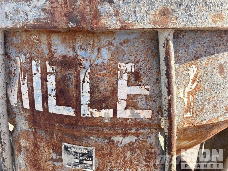 Miller of (3) Miller Concrete Bucket Zubehör