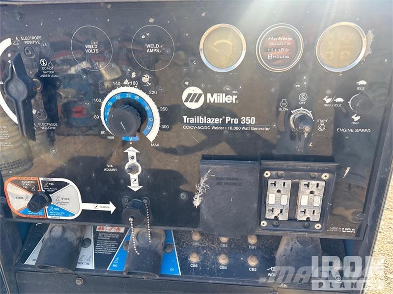 Miller Trailblazer Pro 350 350 A Skid-Mounted Multi-Proce Soldadoras