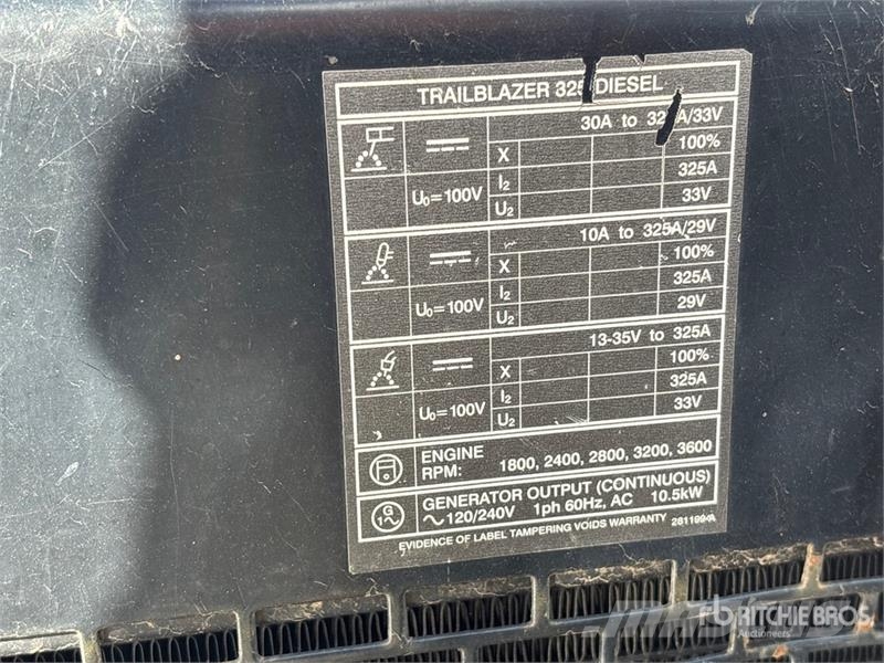 Miller Trailblazer325D Skid-Mounted Multi-Process Engine 焊接機
