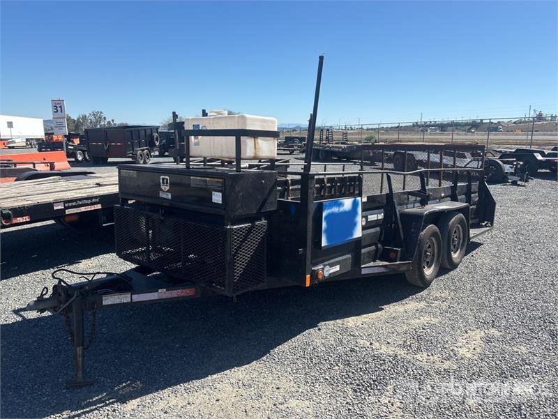 Millerbilt 14 ft T/A Equipment Trailer Prikolice za prevoz vozil