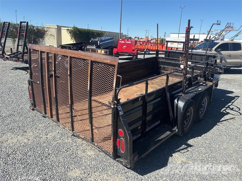 Millerbilt 14 ft T/A Equipment Trailer Prikolice za prevoz vozil