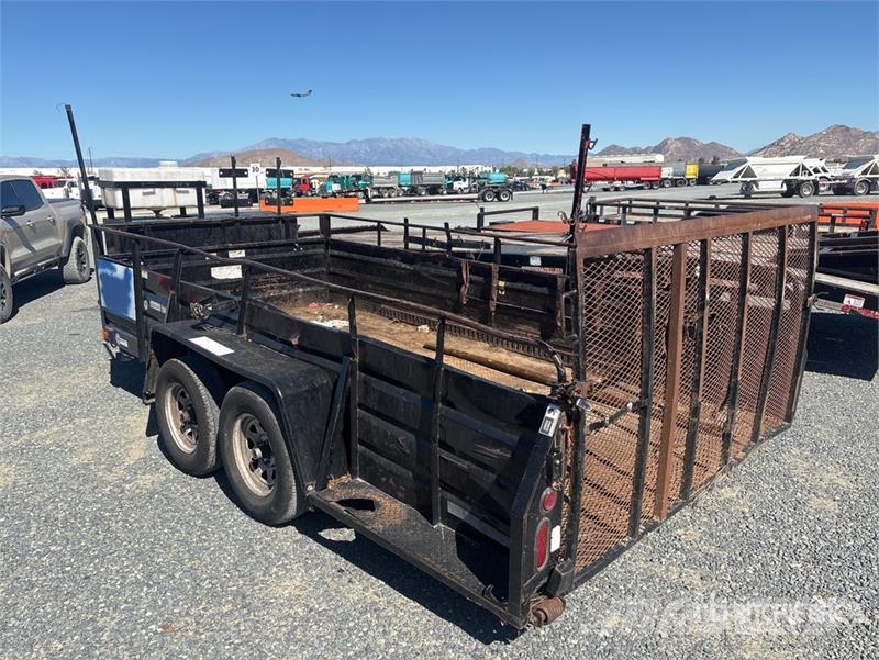 Millerbilt 14 ft T/A Equipment Trailer Prikolice za prevoz vozil