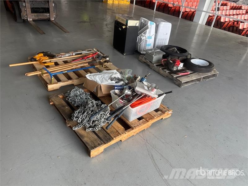 Misc tools, chains, air conditioner units Drugi deli