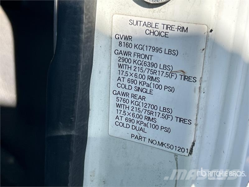 Mitsubishi FE180 Platformas/izkraušana no sāniem