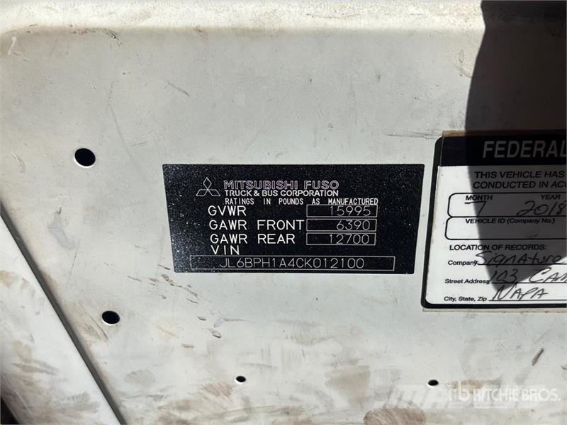 Mitsubishi Fuso FE 4x2 Landscape Truck (Inoperable) Egyéb