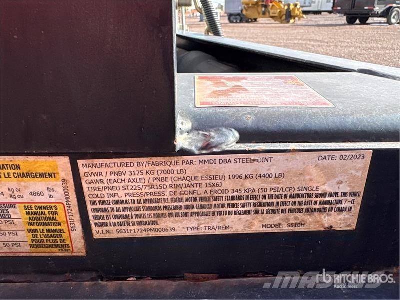 MMDI 10 ft T/A Equipment Trailer مقطورات مركبات نقل
