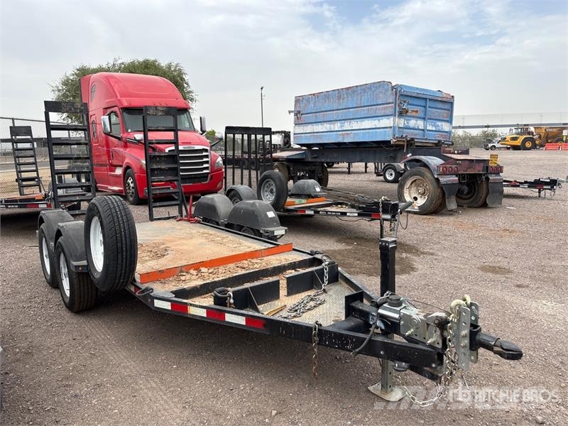 MMDI 12 ft T/A Equipment Trailer Oprijwagen