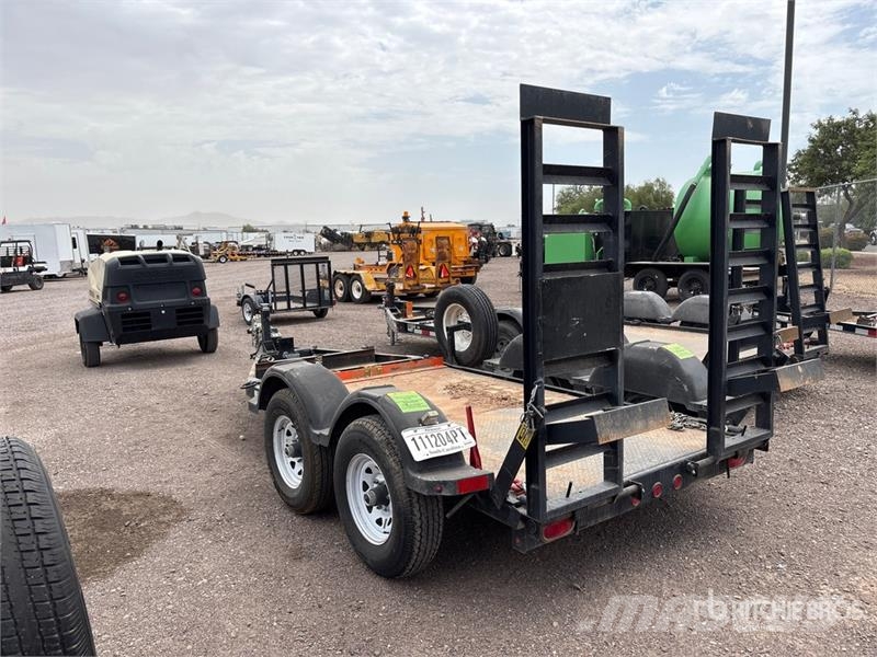 MMDI 12 ft T/A Equipment Trailer Oprijwagen