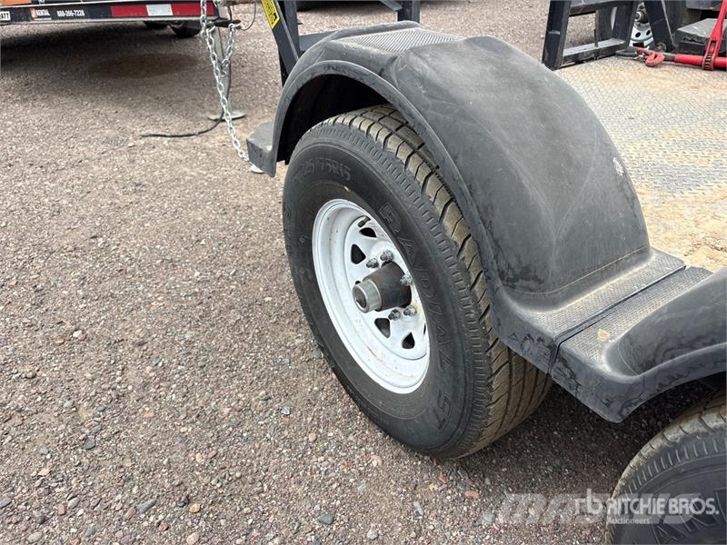 MMDI 12 ft T/A Equipment Trailer Oprijwagen