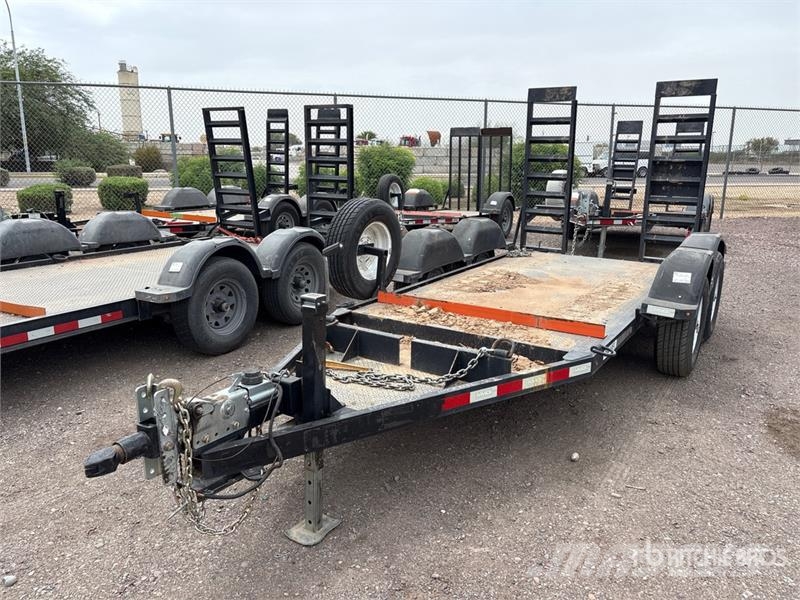 MMDI 12 ft T/A Equipment Trailer Oprijwagen