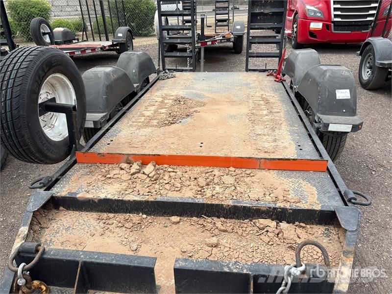 MMDI 12 ft T/A Equipment Trailer Oprijwagen