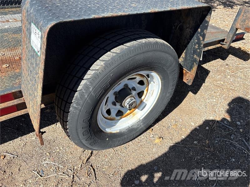 MMDI 410LPT 7 ft S/A Equipment Trailer Biltransporter henger