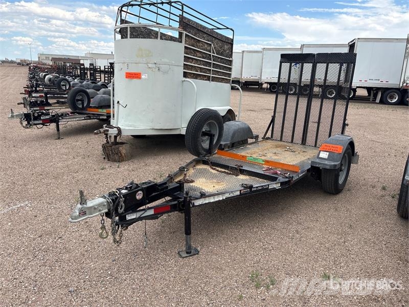 MMDI 410LPT 7 ft S/A Equipment Trailer Oprijwagen
