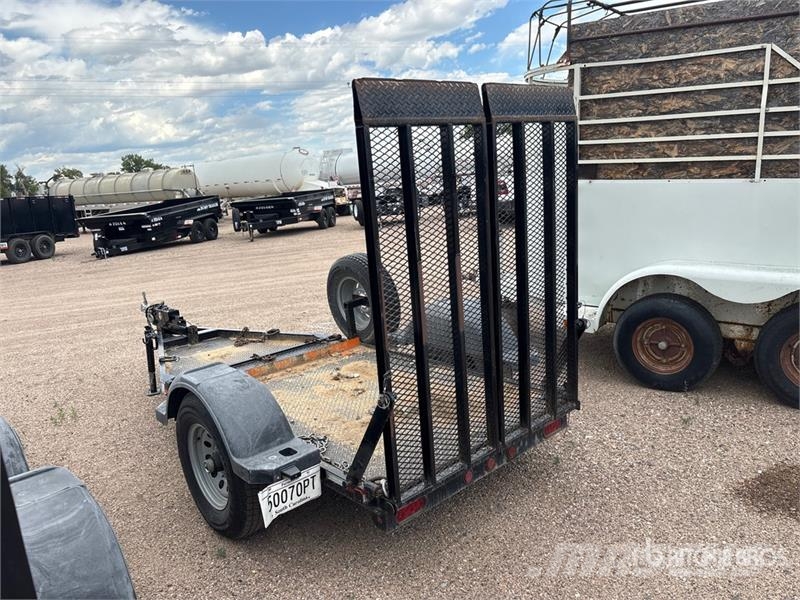 MMDI 410LPT 7 ft S/A Equipment Trailer Oprijwagen