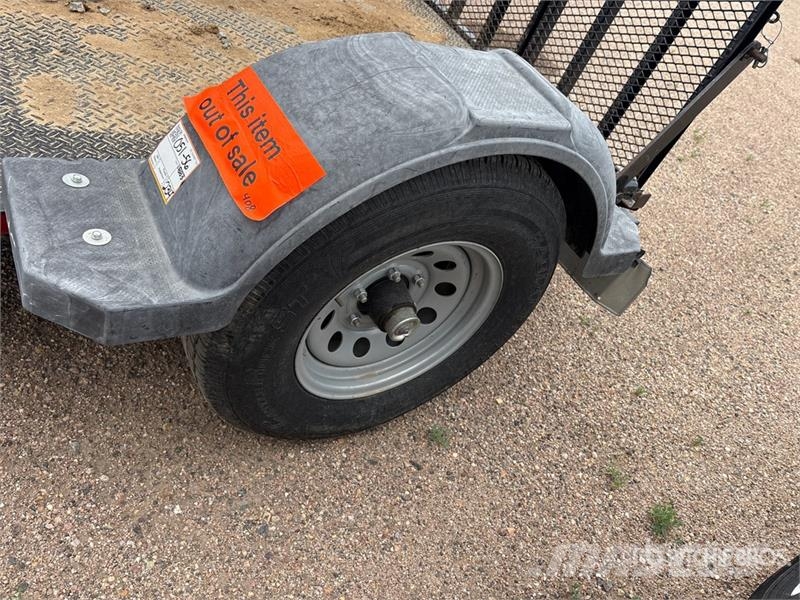 MMDI 410LPT 7 ft S/A Equipment Trailer Oprijwagen
