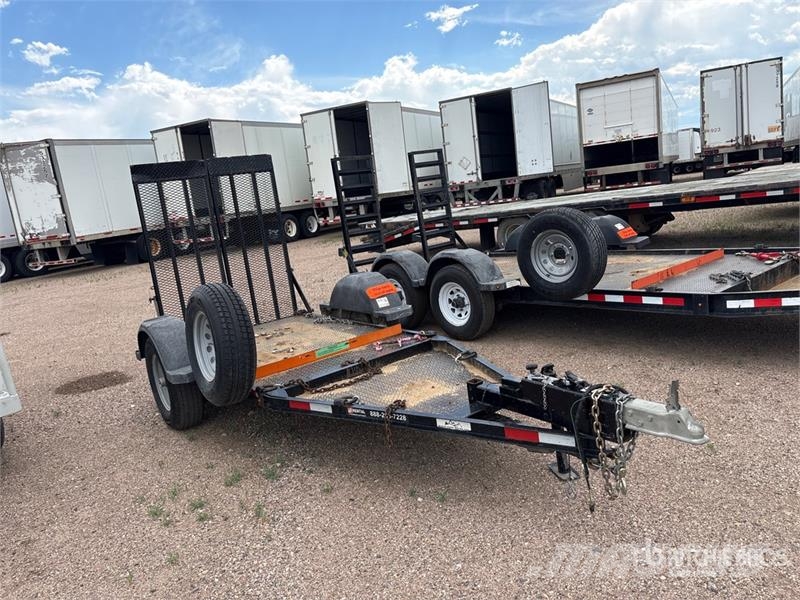 MMDI 410LPT 7 ft S/A Equipment Trailer Oprijwagen