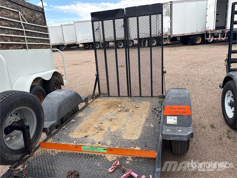 MMDI 410LPT 7 ft S/A Equipment Trailer Oprijwagen