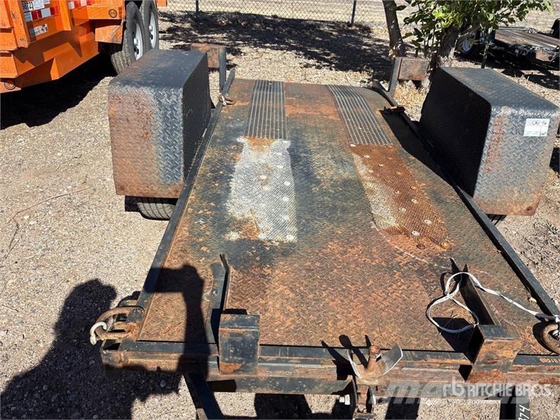 MMDI 410LPT 7 ft S/A Equipment Trailer Biltransporter henger
