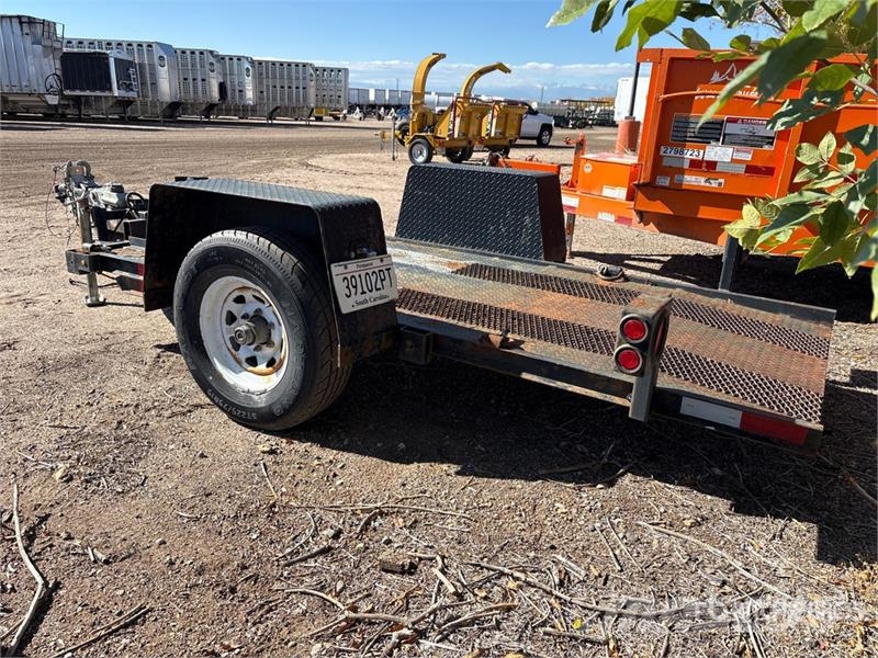 MMDI 410LPT 7 ft S/A Equipment Trailer Biltransporter henger
