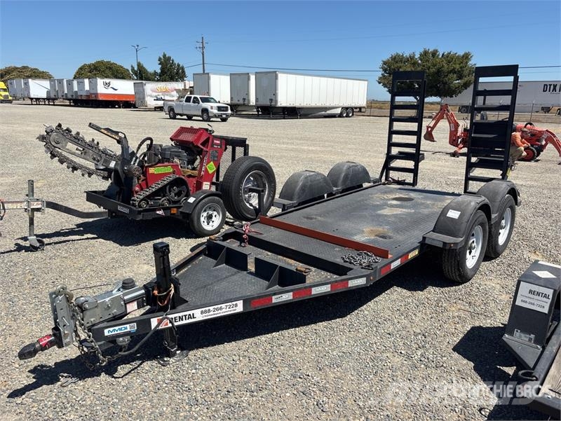 MMDI 510RCMPH 10 ft T/A Equipment Trailer Araç nakil römorklari
