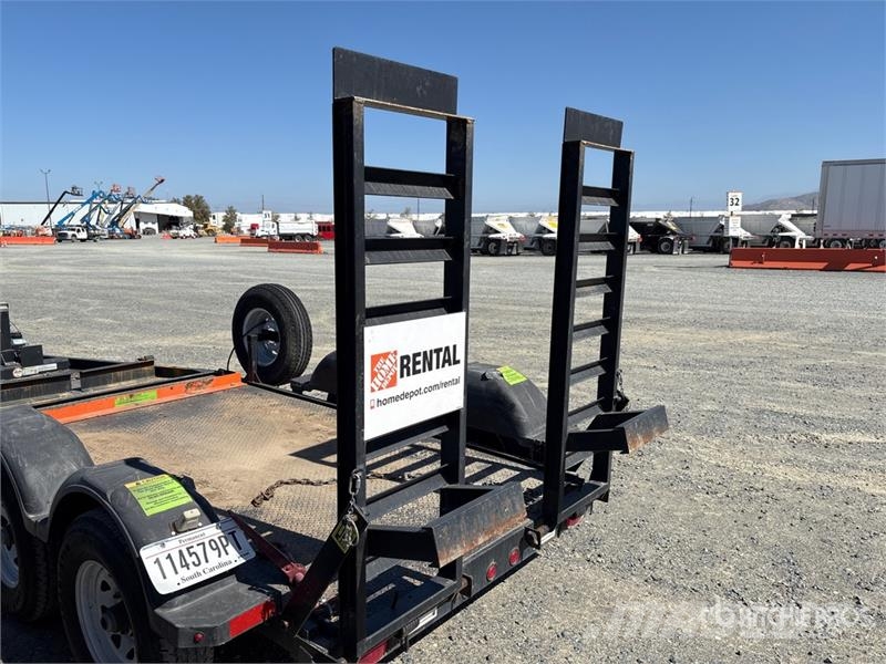 MMDI 510RCMPH 10 ft T/A Equipment Trailer Auto pārvadāšanas treileri