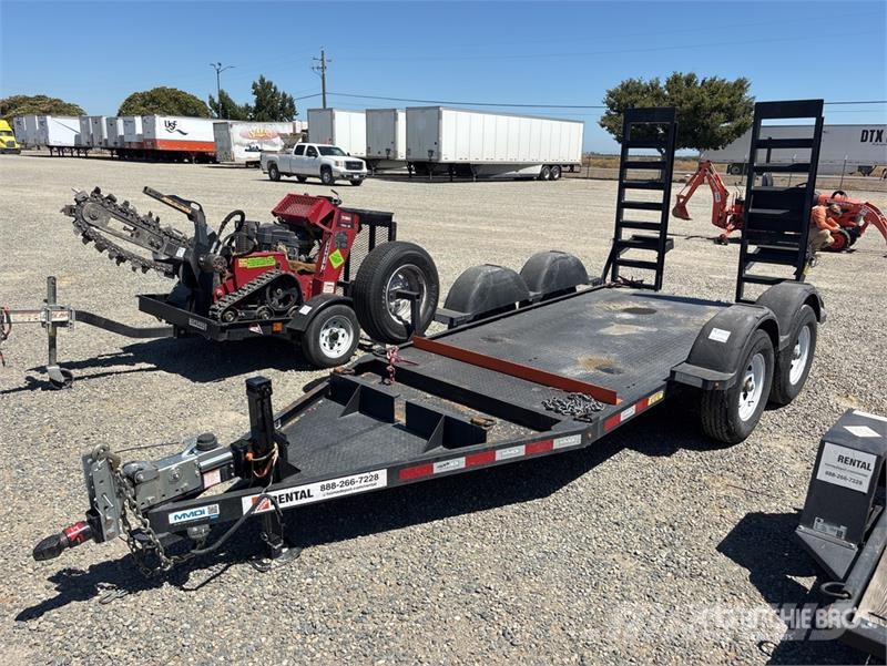 MMDI 510RCMPH 10 ft T/A Equipment Trailer Araç nakil römorklari