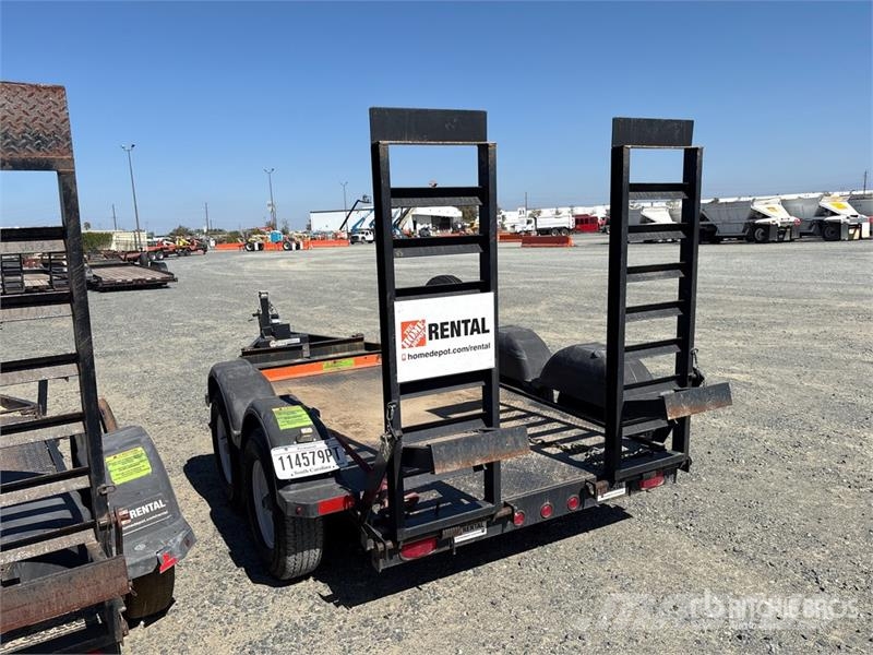 MMDI 510RCMPH 10 ft T/A Equipment Trailer Auto pārvadāšanas treileri