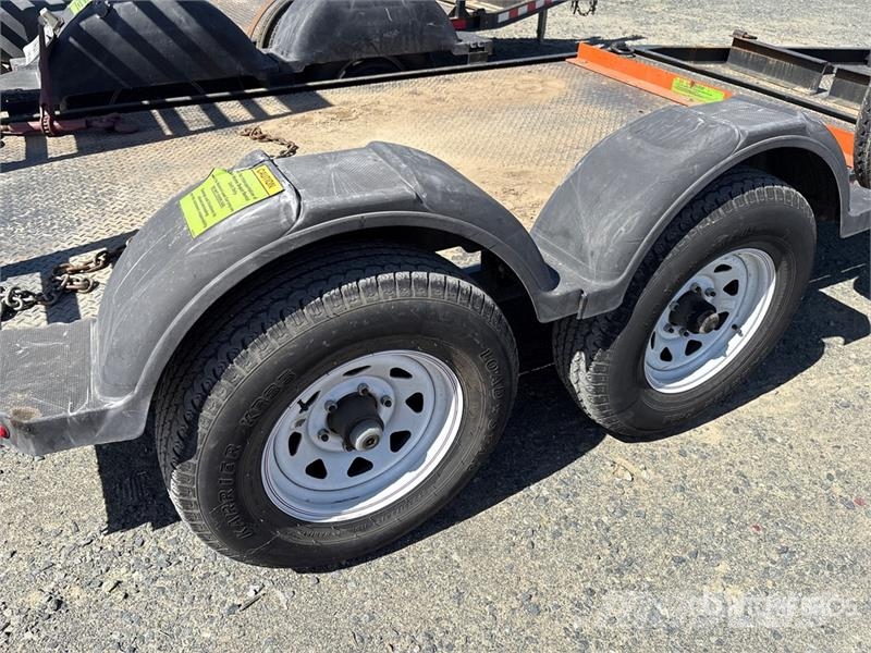 MMDI 510RCMPH 10 ft T/A Equipment Trailer Auto pārvadāšanas treileri
