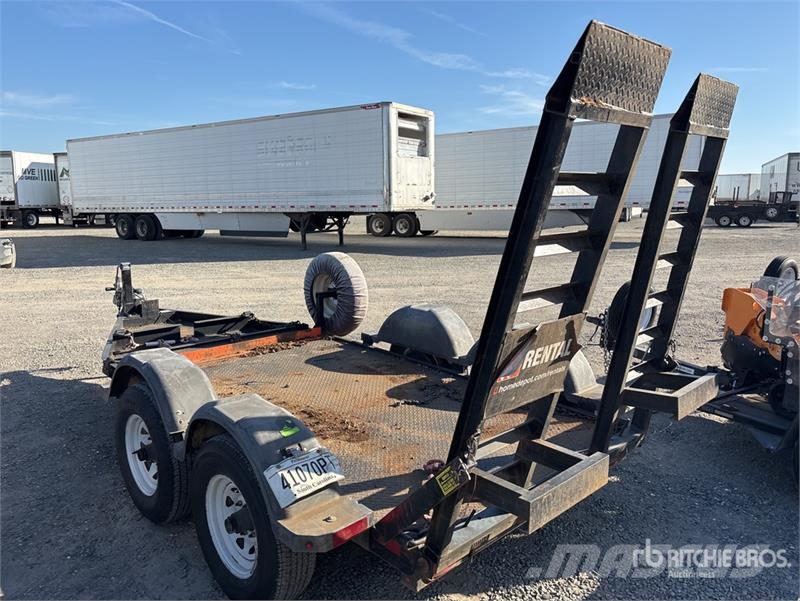 MMDI 510RCMPH 10 ft T/A Equipment Trailer Araç nakil römorklari