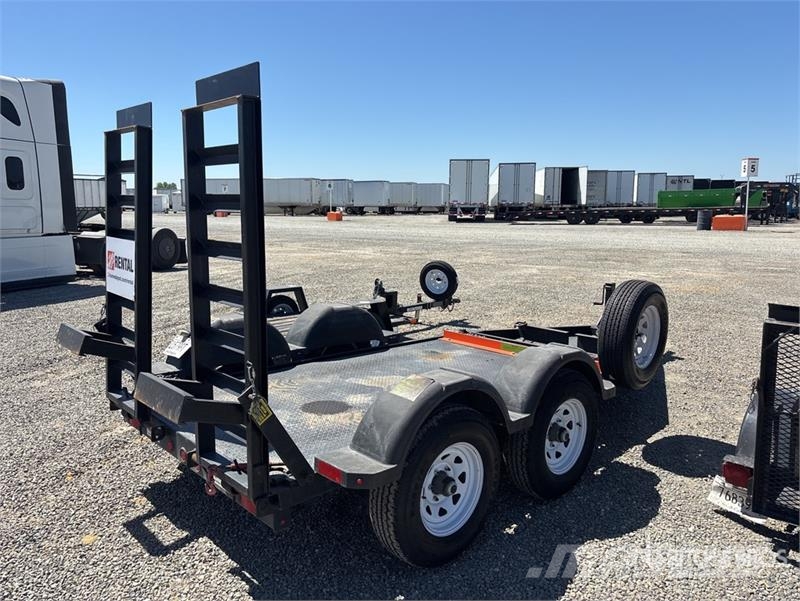 MMDI 510RCMPH 10 ft T/A Equipment Trailer Araç nakil römorklari