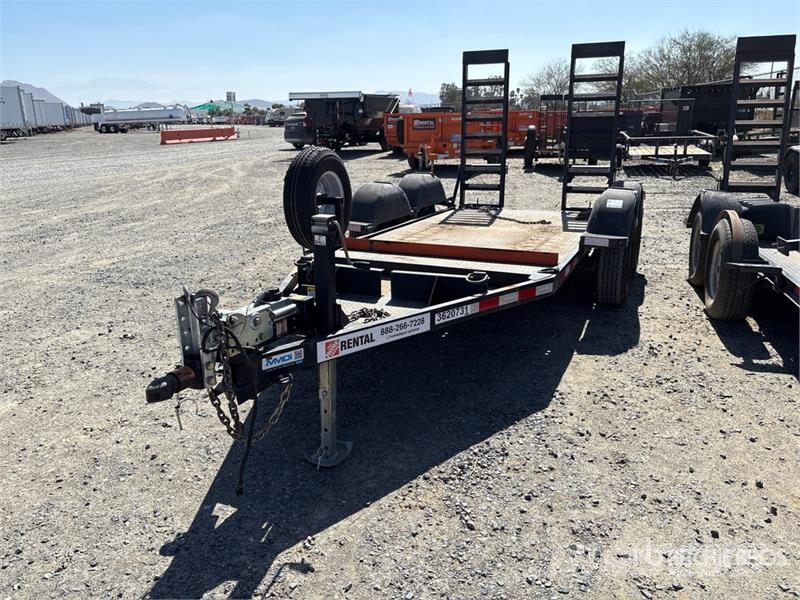 MMDI 510RCMPH 10 ft T/A Equipment Trailer Auto pārvadāšanas treileri