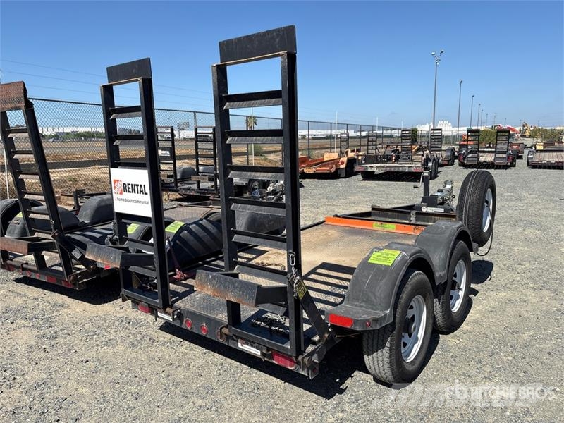 MMDI 510RCMPH 10 ft T/A Equipment Trailer Auto pārvadāšanas treileri