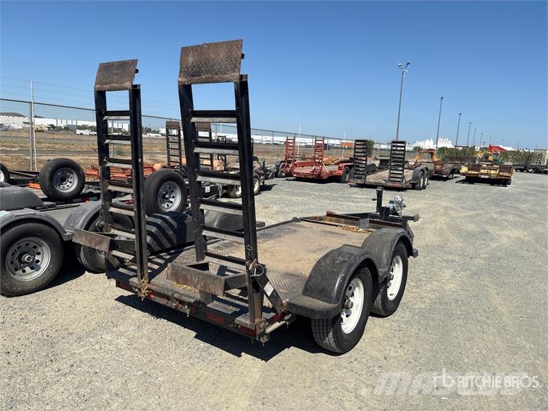 MMDI 510RCMPH 14 ft T/A Equipment Trailer Oprijwagen