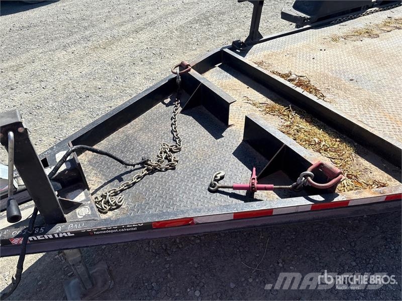MMDI 510RCMPH 14 ft T/A Equipment Trailer Oprijwagen